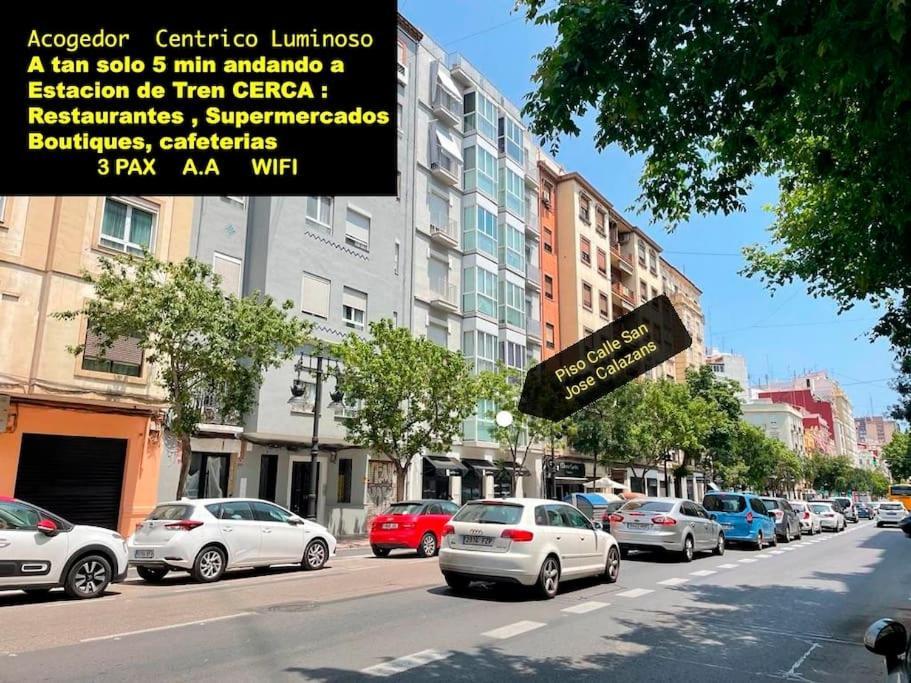 דירות ולנסיה Centrico Cerca Al Ayuntamiento+Luminoso+Acogedor מראה חיצוני תמונה