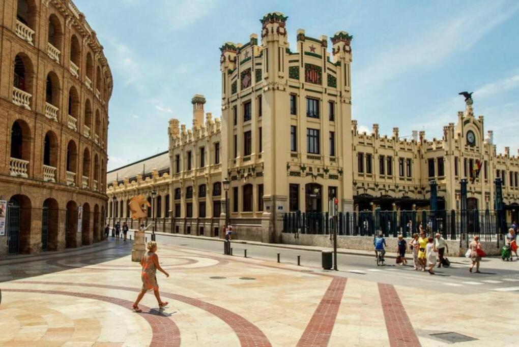 דירות ולנסיה Centrico Cerca Al Ayuntamiento+Luminoso+Acogedor מראה חיצוני תמונה